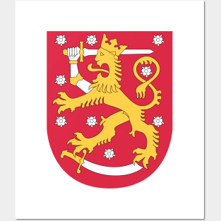 Coat of arms of Finland Posters and Art